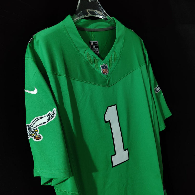 Jersey Plus Size Philadelphia Eagles Vapor F.U.S.E. Limited Kelly Green