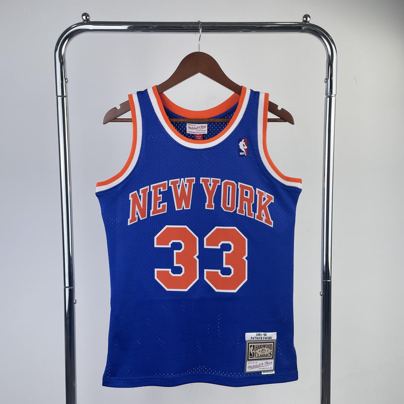 Regata Swingman New York Knicks Mitchell & Ness Hardwood Classics 1991/92 Azul - OGJERSEYSHOP