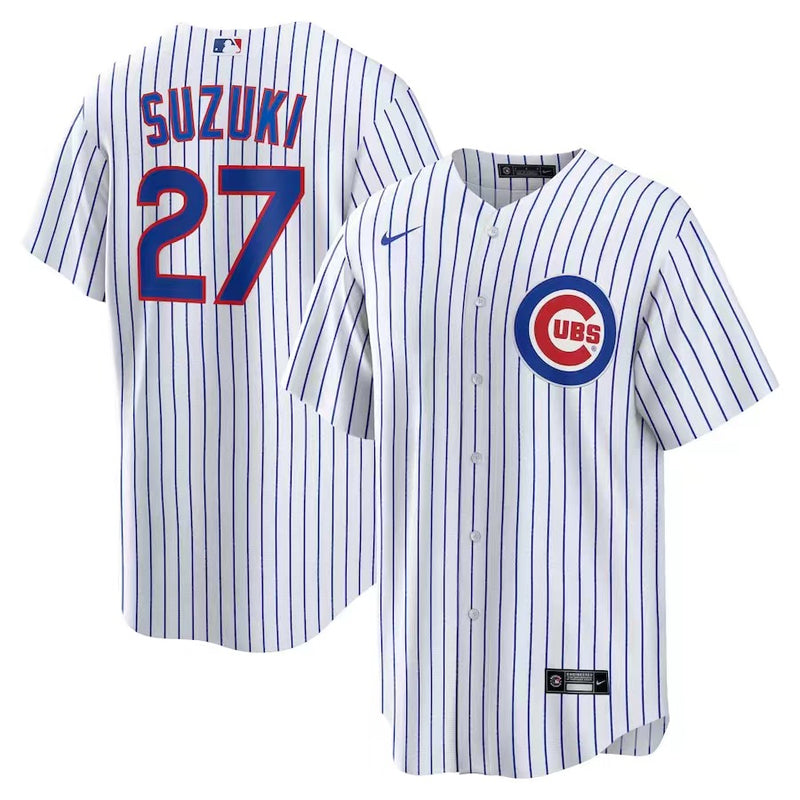 Jersey Chicago Cubs Branca Replica Team