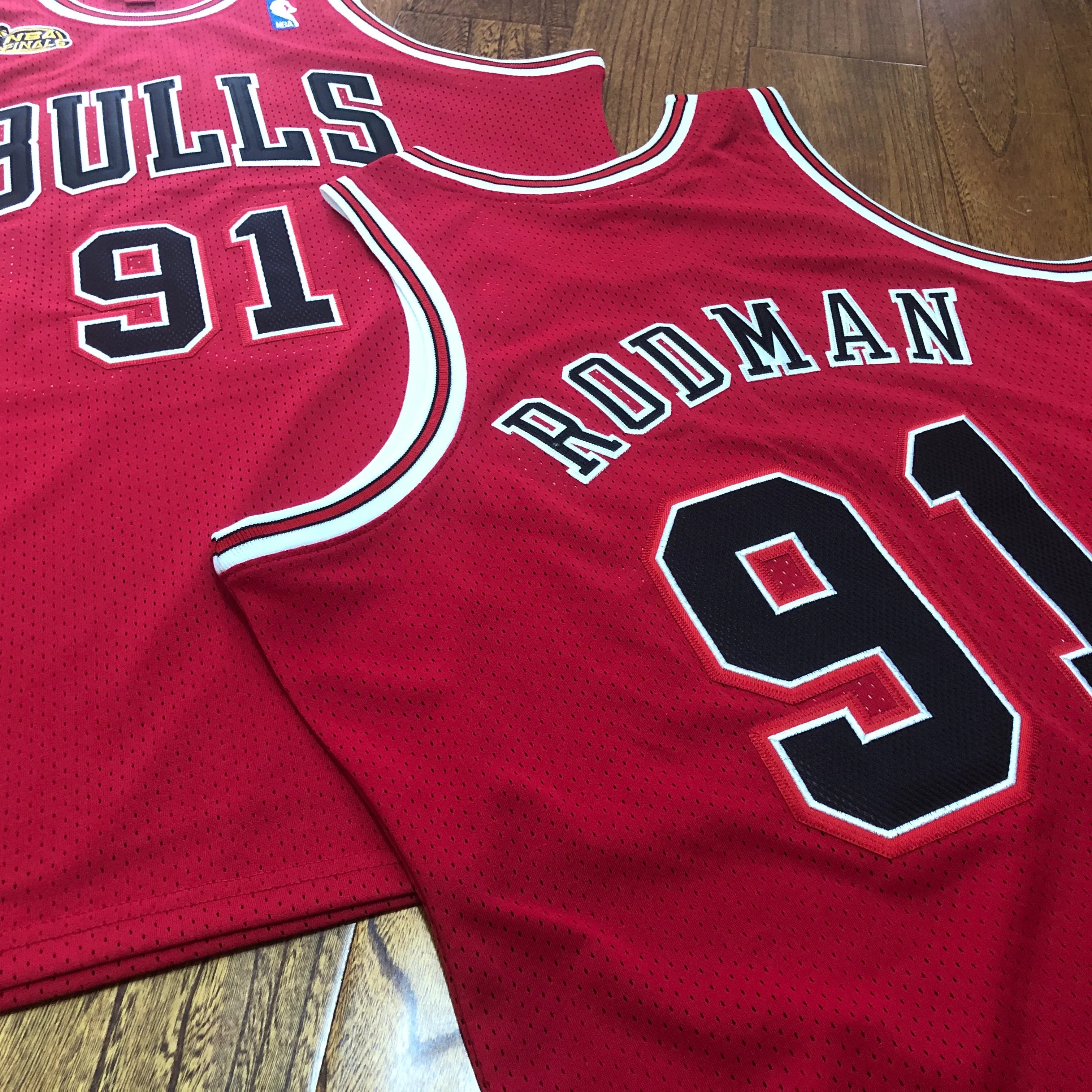 Regata Authentic Chicago Bulls Mitchell & Ness Hardwood Classics Road