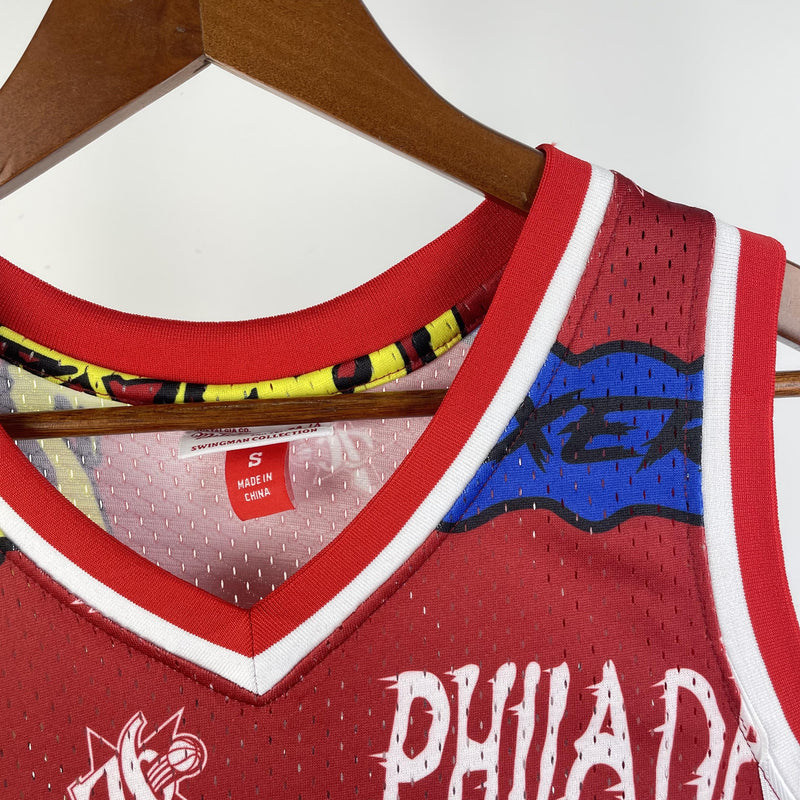 Regata Swingman Slap Sicker Philadelphia 76ers Mitchell & Ness 1996/97 - OGJERSEYSHOP