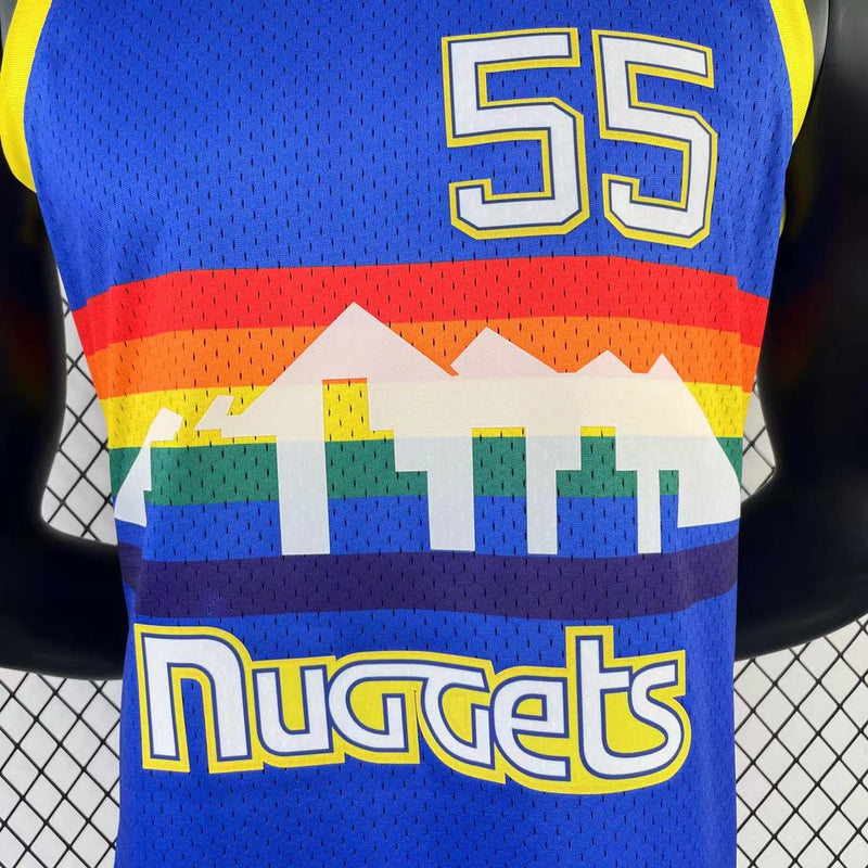 Regata Swingman Denver Nuggets Mitchell & Ness Hardwood Classics 1991/92 Azul - OGJERSEYSHOP