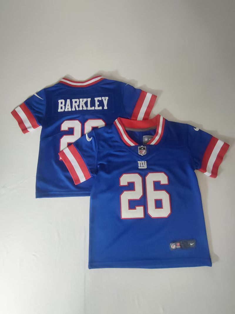 Baby Jersey New York Giants Vapor Limited Azul/Vermelha