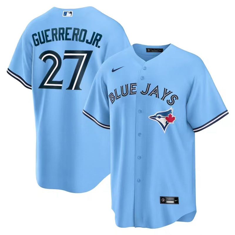 Jersey Toronto Blue Jays Azul Claro Replica Team