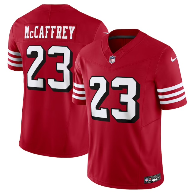 Jersey San Francisco 49ers Vapor F.U.S.E. Limited Vermelha/Preta - OGJERSEYSHOP