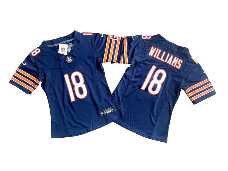 Jersey Feminina Chicago Bears Vapor F.U.S.E. Limited Azul