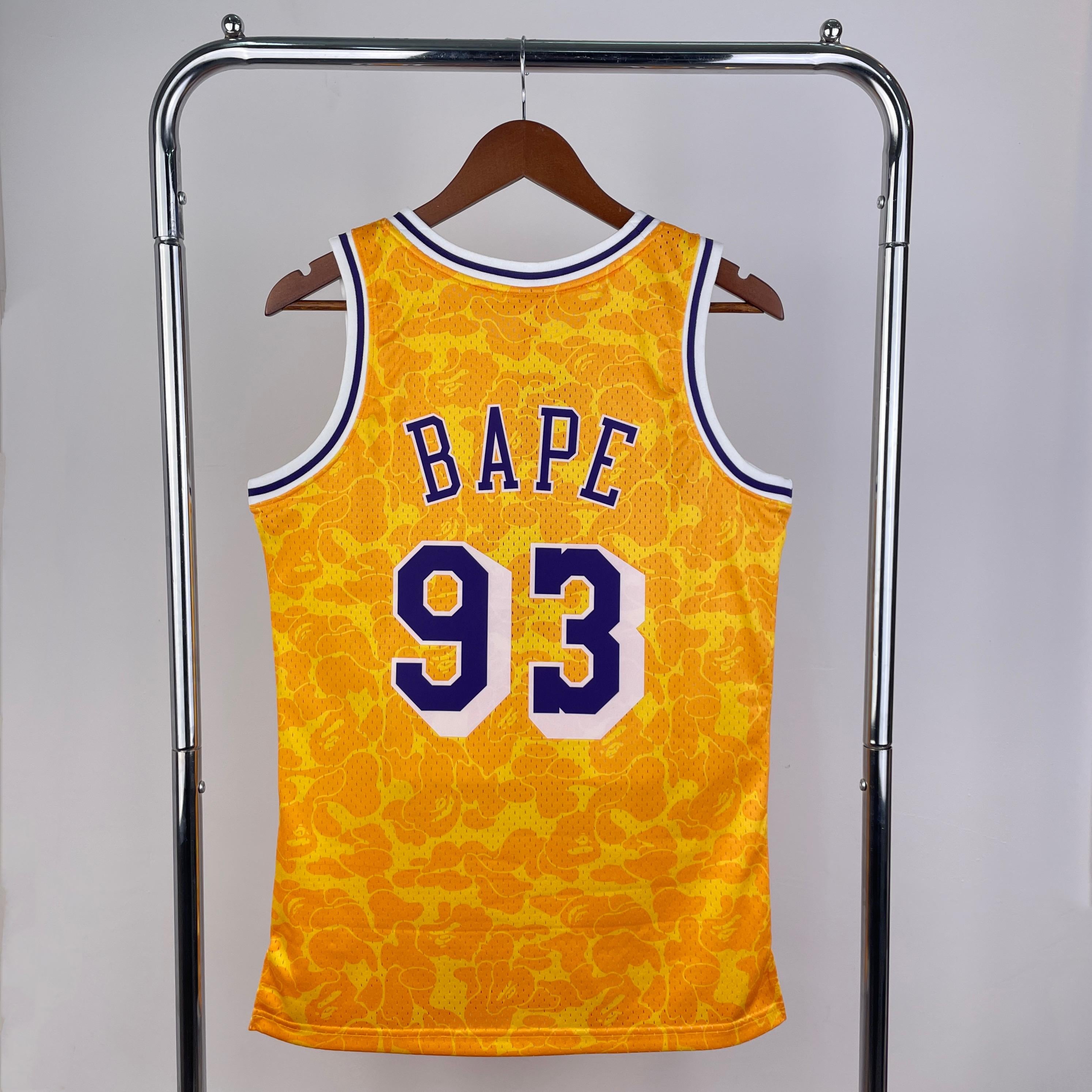 Regata Swingman BAPE X Los Angeles Lakers Mitchell & Ness Hardwood Cla