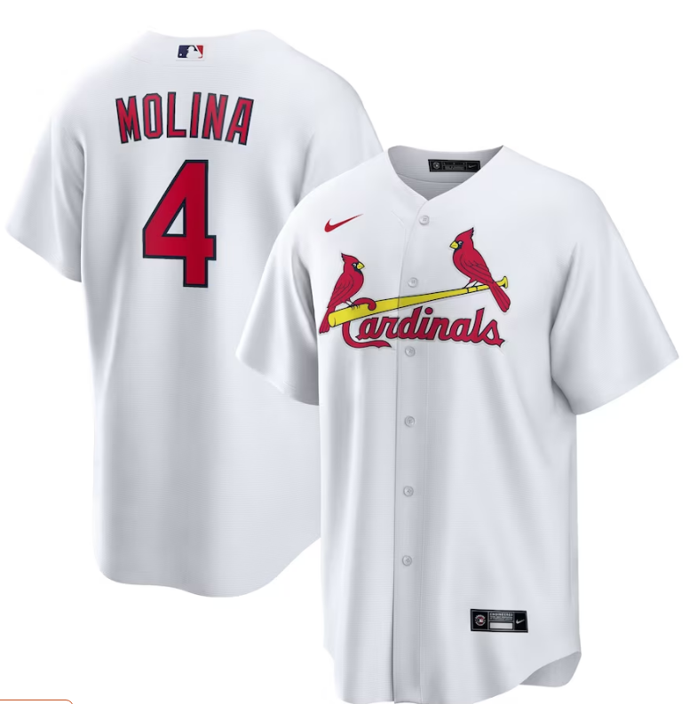 Jersey Saint Louis Cardinals Branca Replica Team