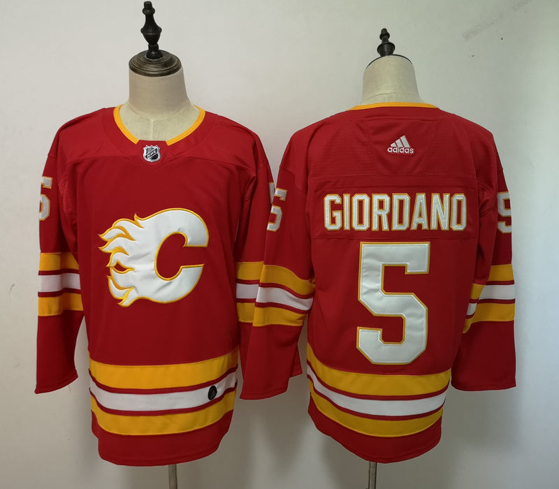 Jersey Calgary Flames Vermelha/Amarela - OGJERSEYSHOP