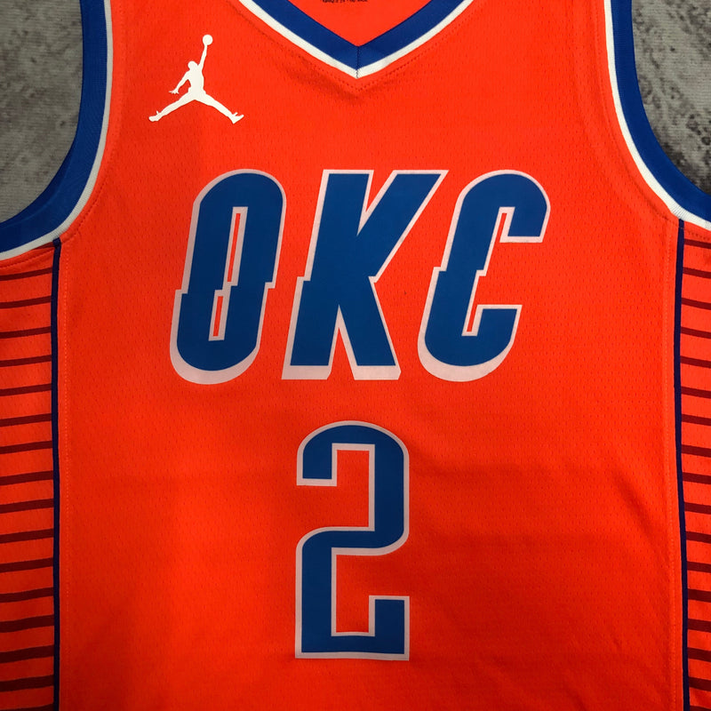 Regata Oklahoma City Thunder Statement Edition - OGJERSEYSHOP