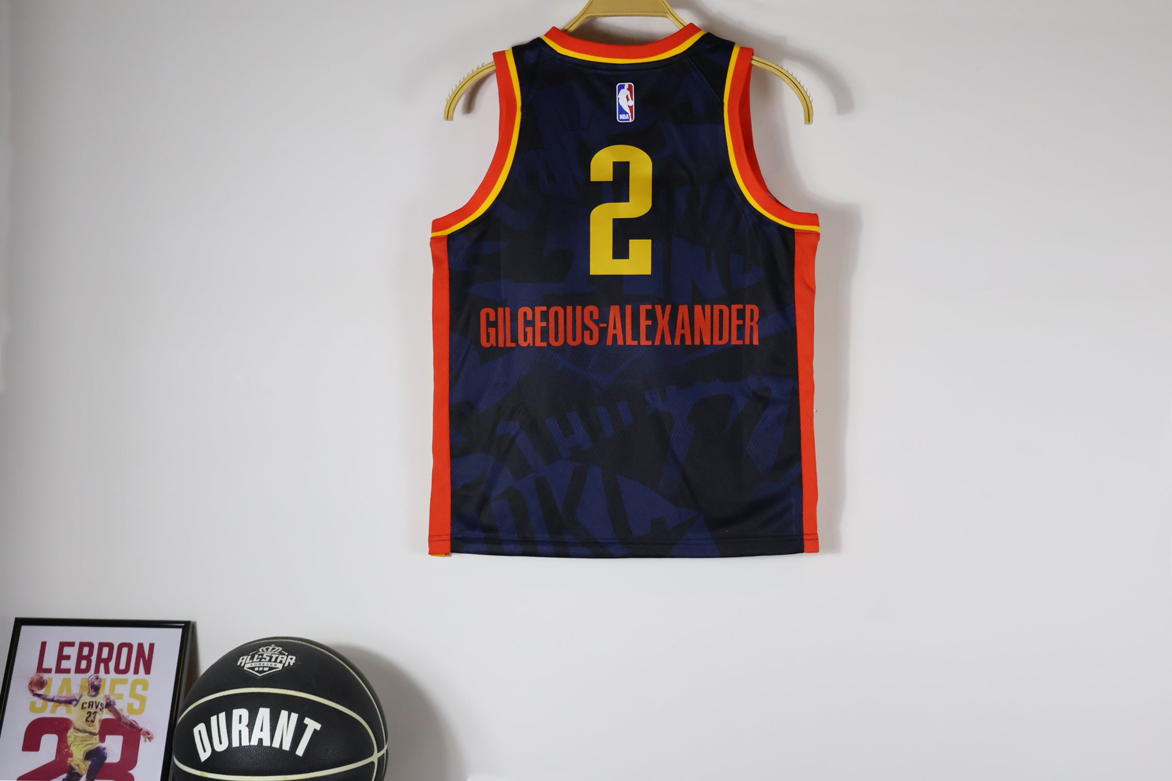 Regata NBA Infantil Oklahoma City Thunder City Edition