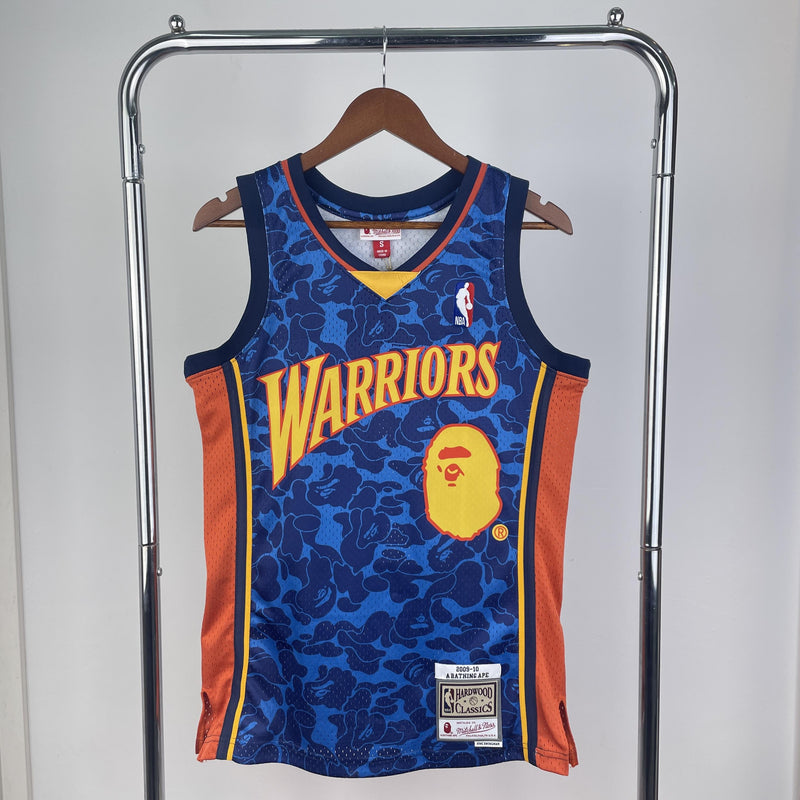 Regata Swingman BAPE X Golden State Warriors Mitchell & Ness Hardwood Classics 2009/10 - OGJERSEYSHOP