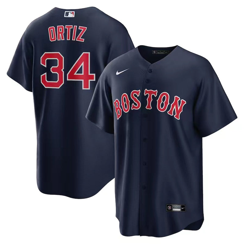 Jersey Boston Red Sox Azul Replica Team