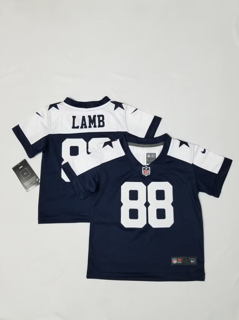 Baby Jersey Dallas Cowboys Vapor Limited Azul/Branca