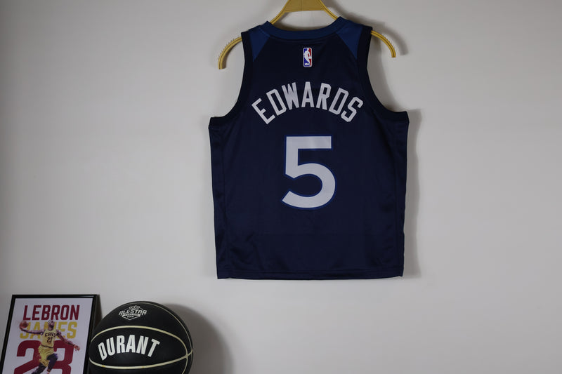 Regata NBA Infantil Minnesota Timberwolves Icon Edition