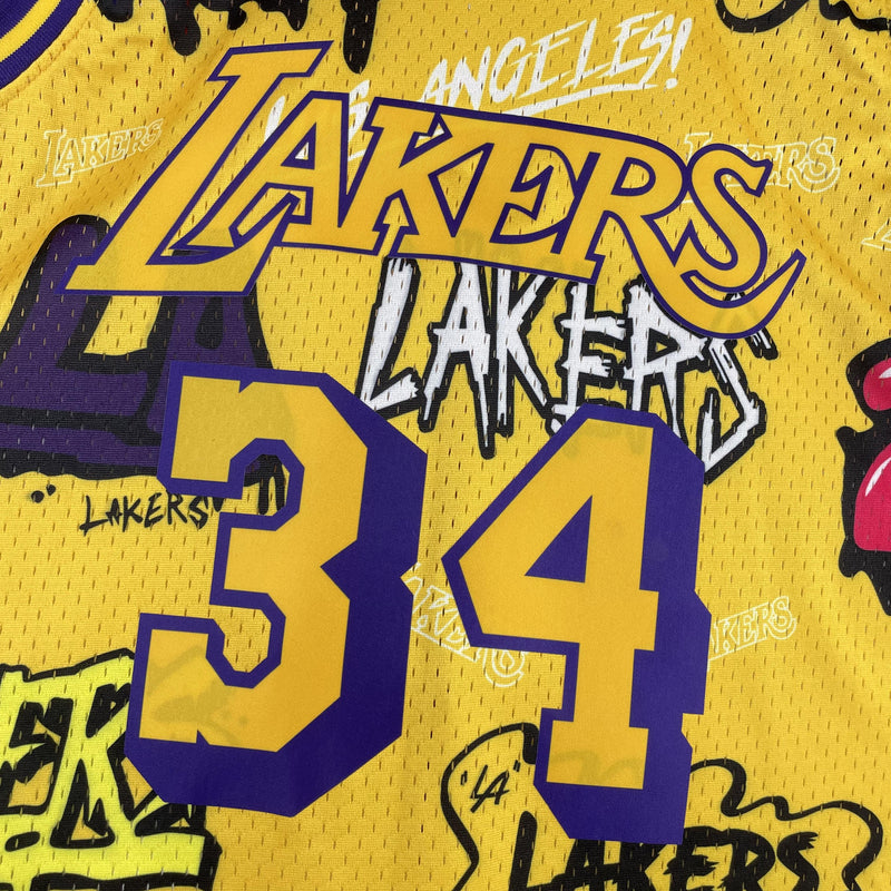 Regata Swingman Slap Sicker Los Angeles Lakers Mitchell & Ness 1996/97 - OGJERSEYSHOP