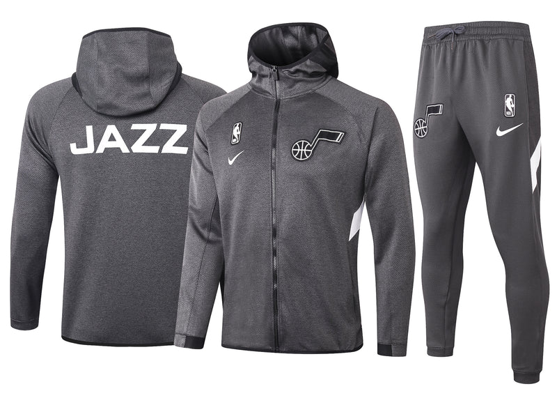 Conjunto Nike Therma Flex Utah Jazz Preto Treino - OGJERSEYSHOP