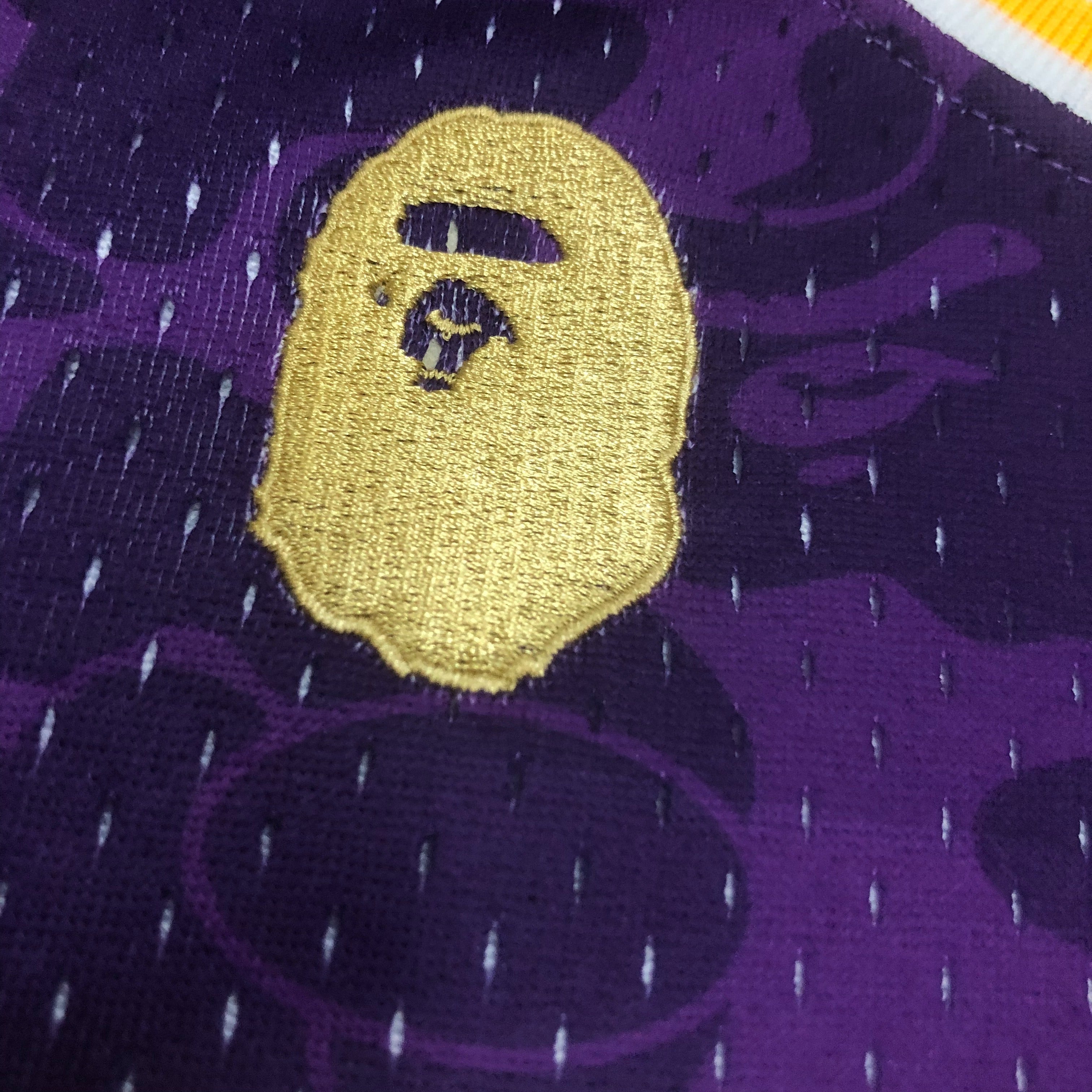 Regata Swingman BAPE X Los Angeles Lakers Mitchell & Ness Hardwood Cla