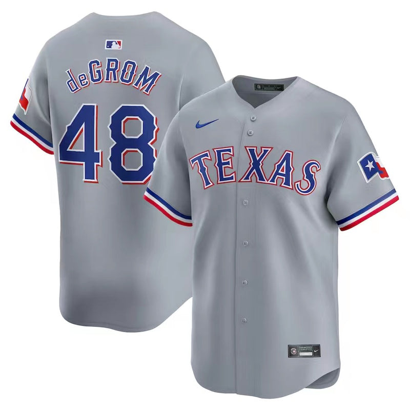 Jersey Texas Rangers Cinza Replica Team