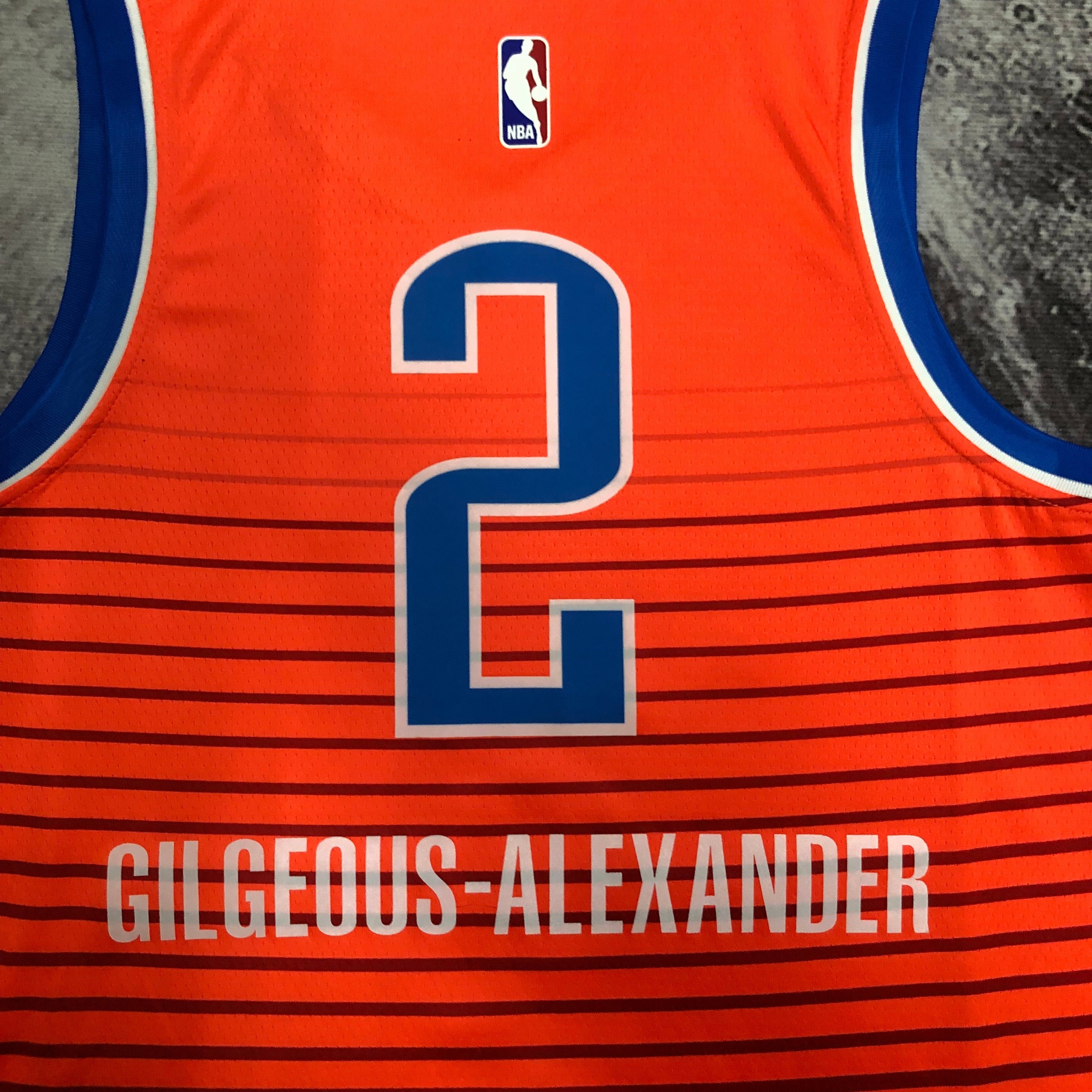 Regata Oklahoma City Thunder Statement Edition - OGJERSEYSHOP