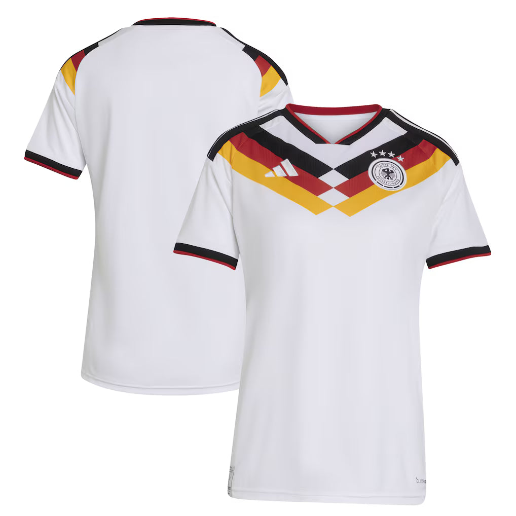 Jersey Seleção Alemanha 2026 Torcedora Feminina - Branca