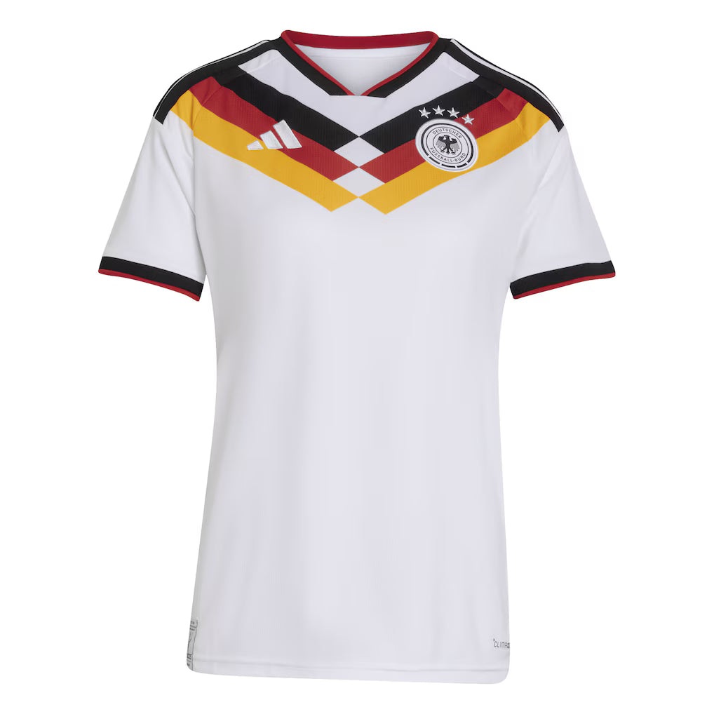 Jersey Seleção Alemanha 2026 Torcedora Feminina - Branca