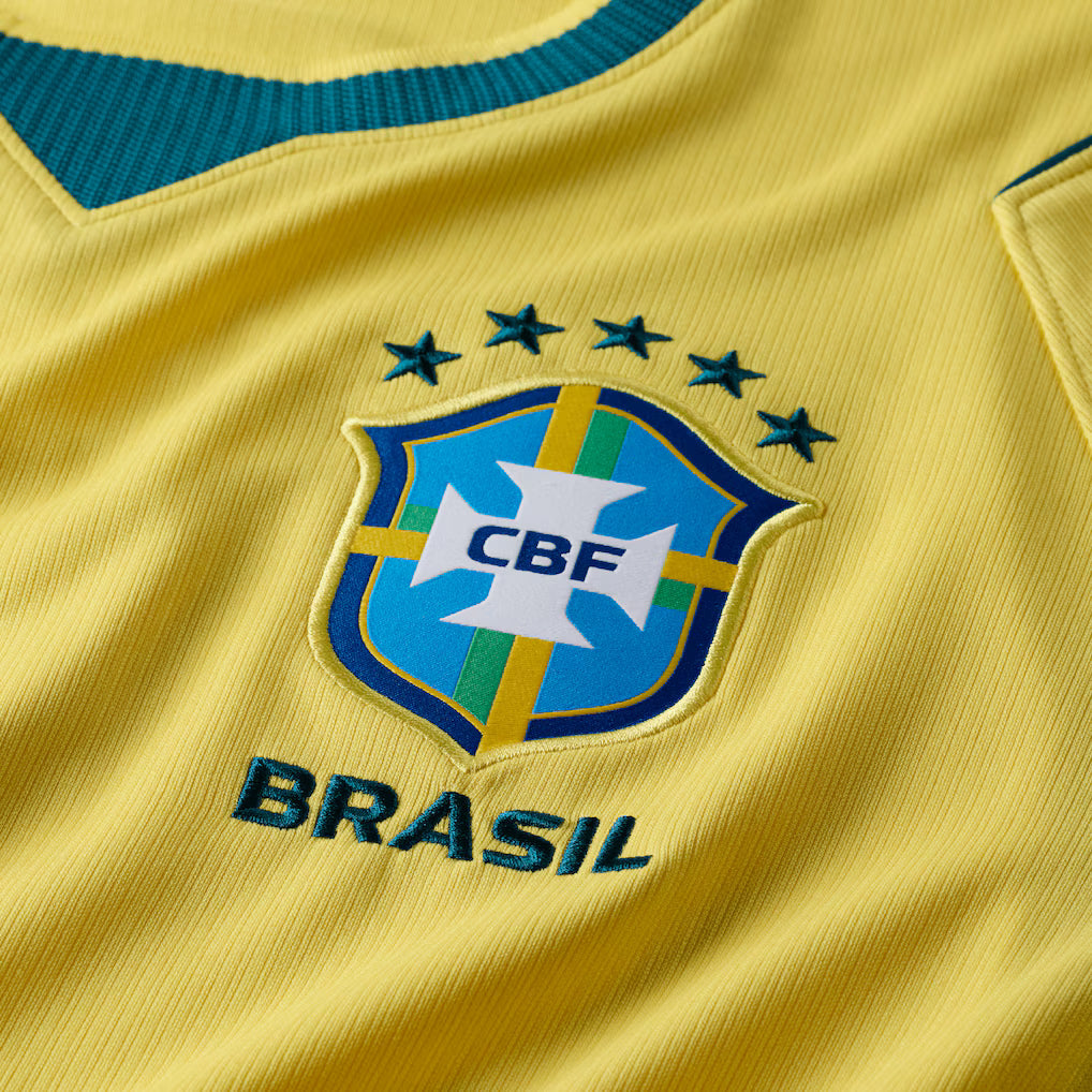 Jersey Seleção Brasileira 2026 Torcedor Masculina - Amarela