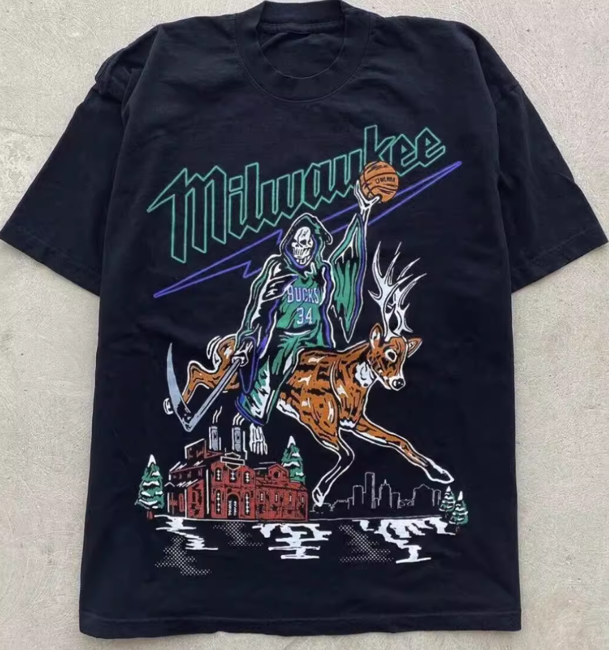 Warren Lotas NBA - Camiseta Milwaukee Bucks "Antetokounmpo 34"