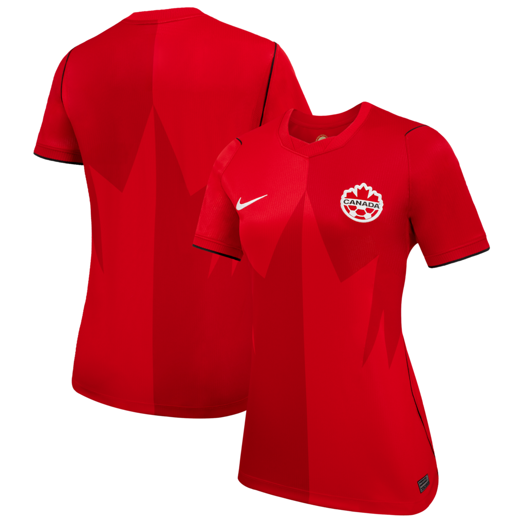 Jersey Seleção Canadá 2026 Torcedora Feminina - Vermelha