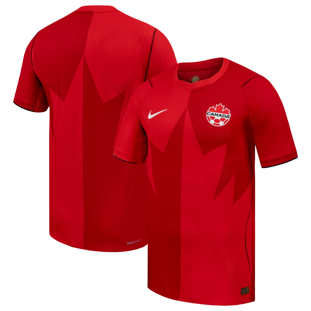 Jersey Seleção Canadá 2026 Jogador Masculina - Vermelha