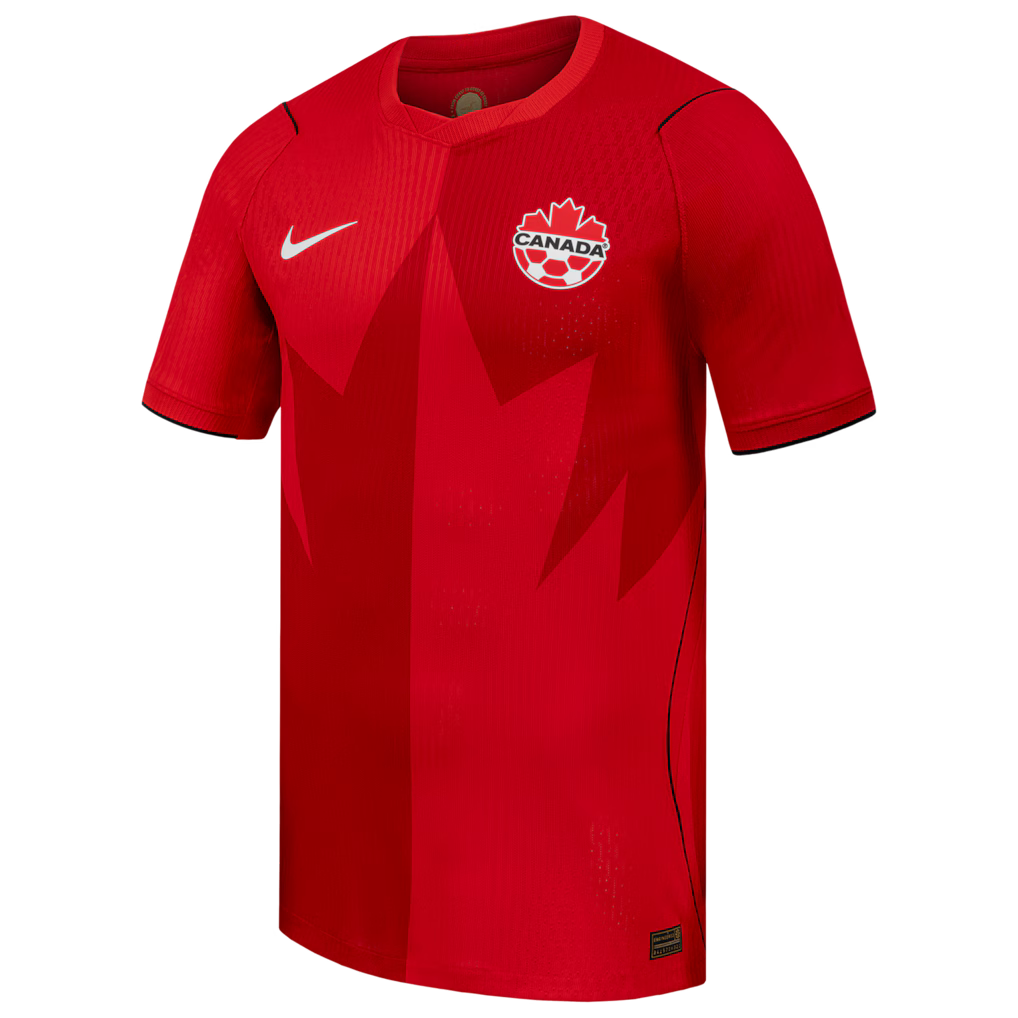 Jersey Seleção Canadá 2026 Jogador Masculina - Vermelha