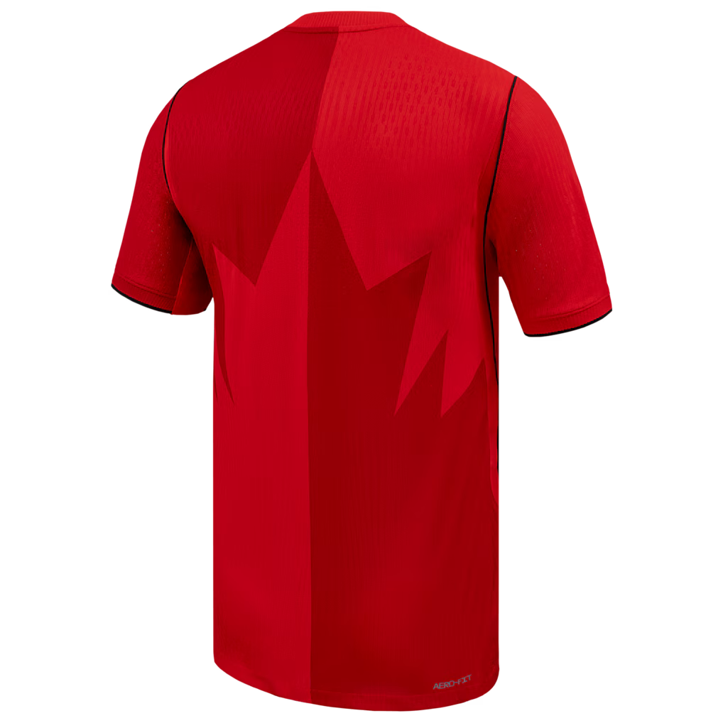 Jersey Seleção Canadá 2026 Jogador Masculina - Vermelha