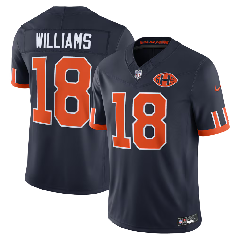 Camisa NFL Chicago Bears Vapor F.U.S.E. Limited Jersey 2026 Rivalries