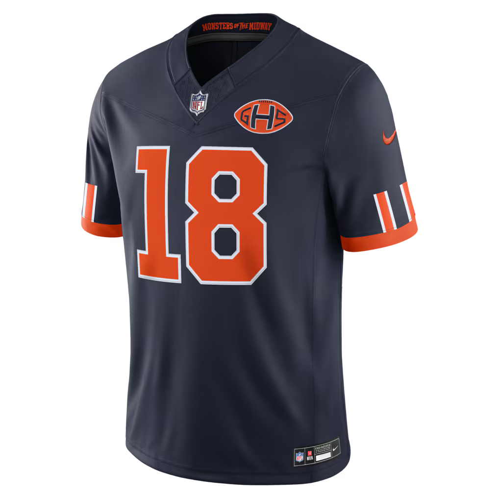 Camisa NFL Chicago Bears Vapor F.U.S.E. Limited Jersey 2026 Rivalries