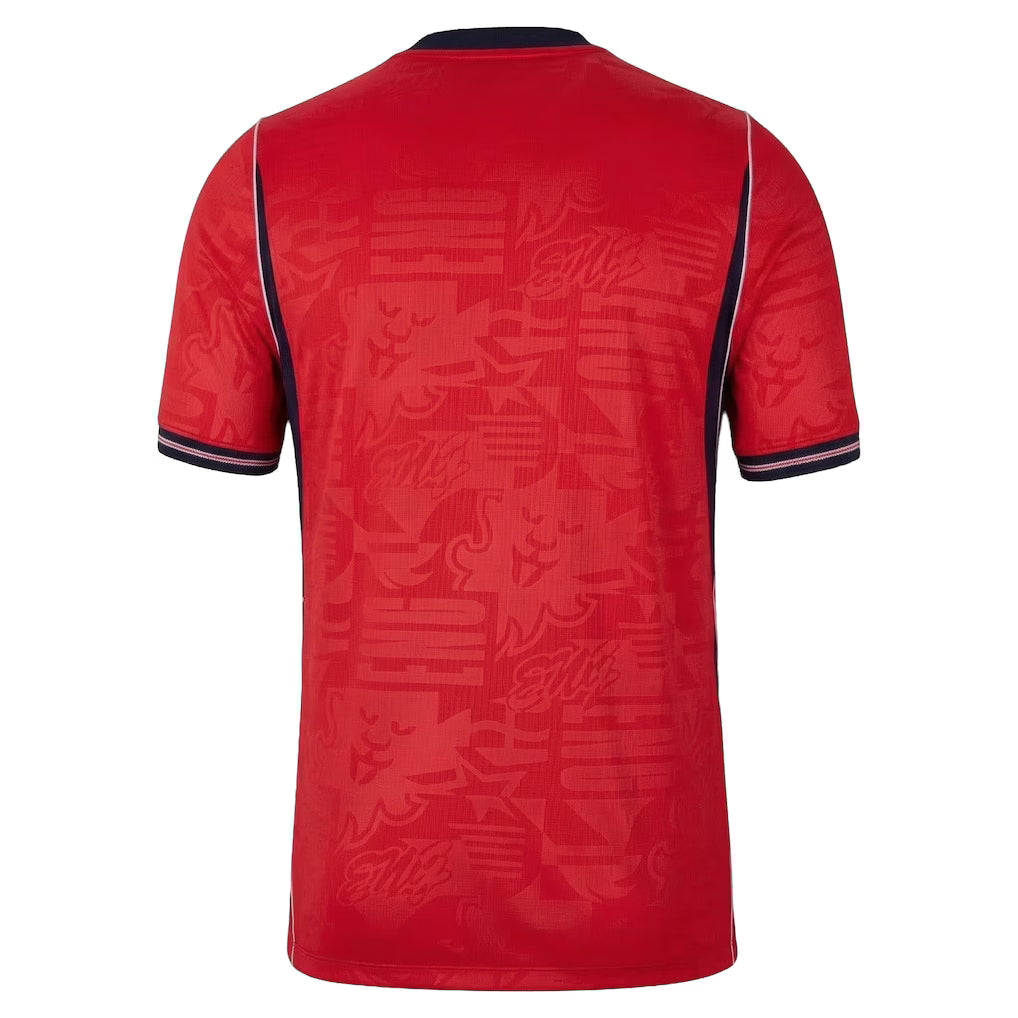 Jersey Seleção Inglaterra 2026 Torcedor Masculina - Vermelha