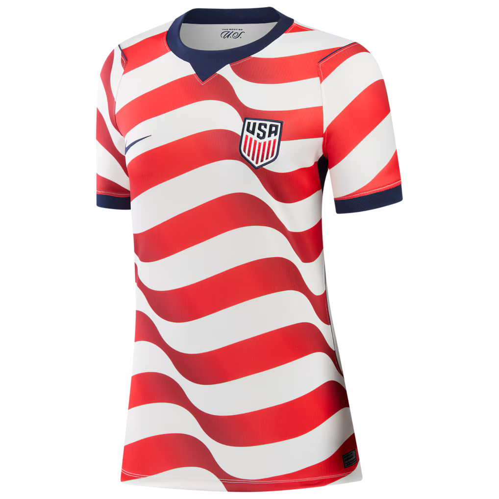 Jersey Seleção EUA 2026 Torcedora Feminina - Branca