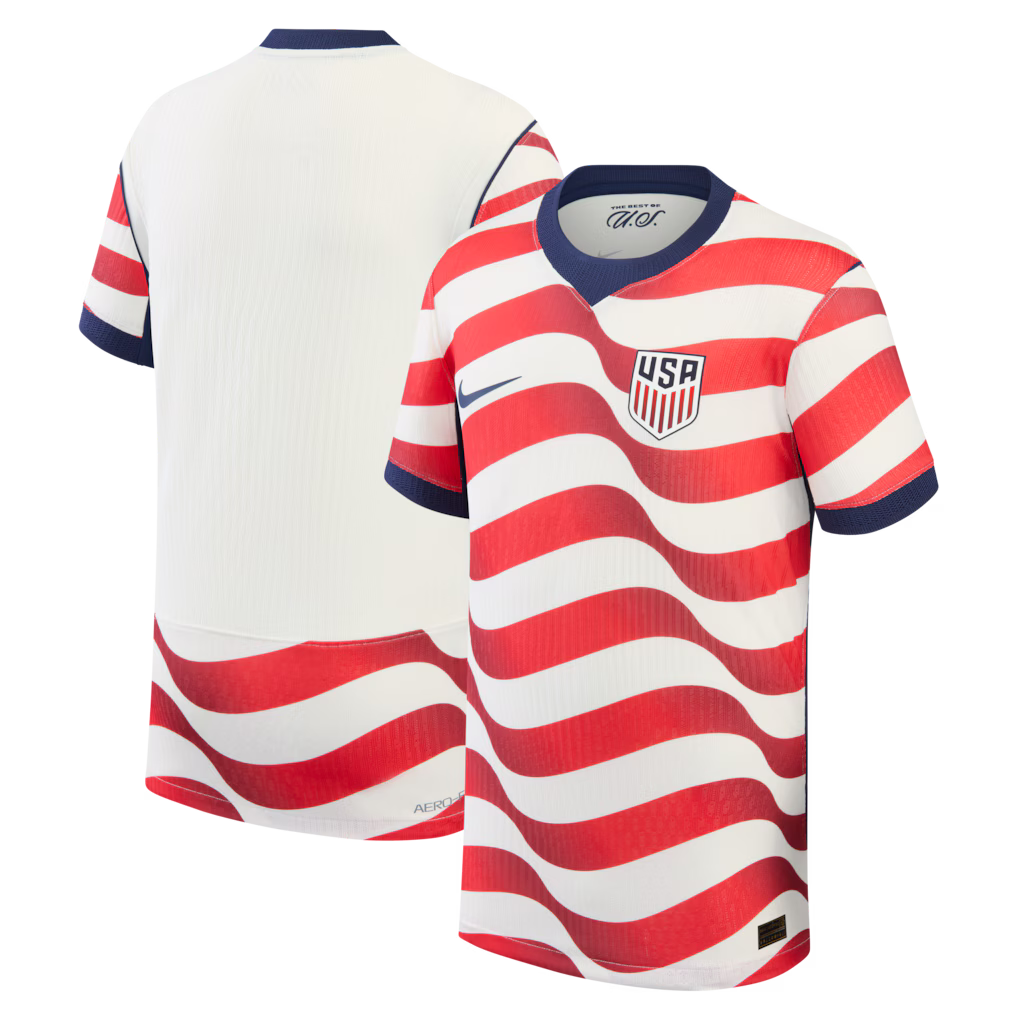 Jersey Seleção EUA 2026 Jogador Masculina - Branca