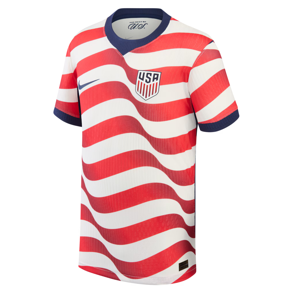 Jersey Seleção EUA 2026 Jogador Masculina - Branca