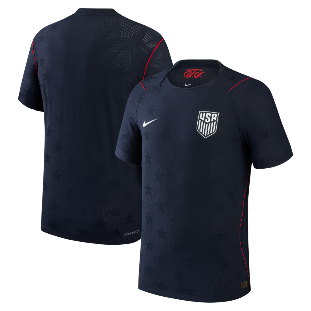 Jersey Seleção EUA 2026 Jogador Masculina - Azul