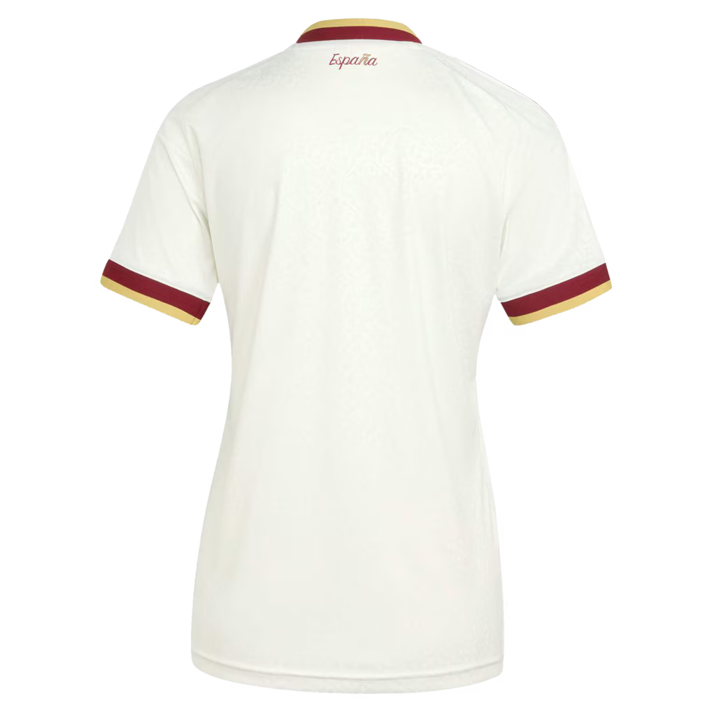 Jersey Seleção Espanha 2026 Torcedora Feminina - Branca