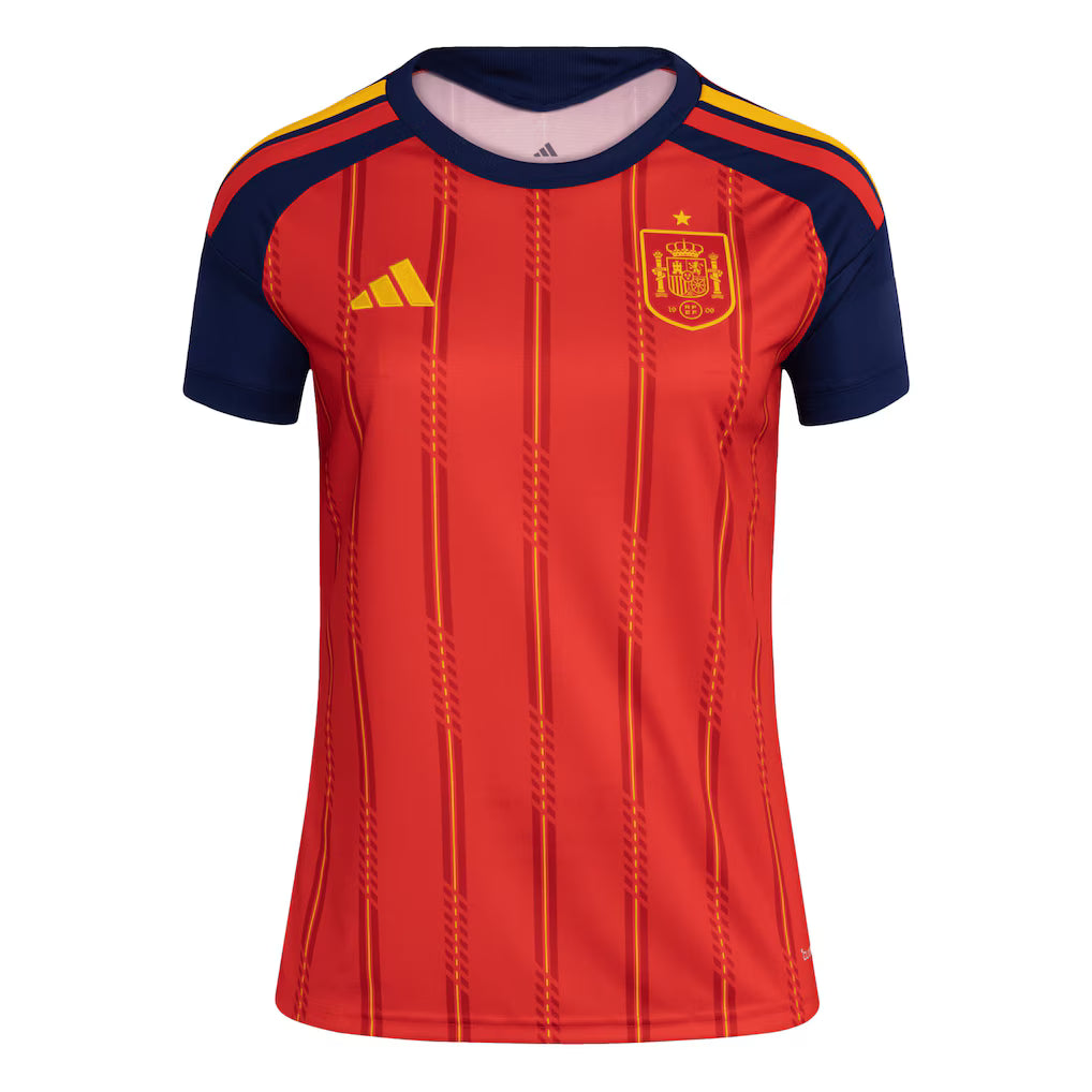 Jersey Seleção Espanha 2026 Torcedora Feminina - Vermelha