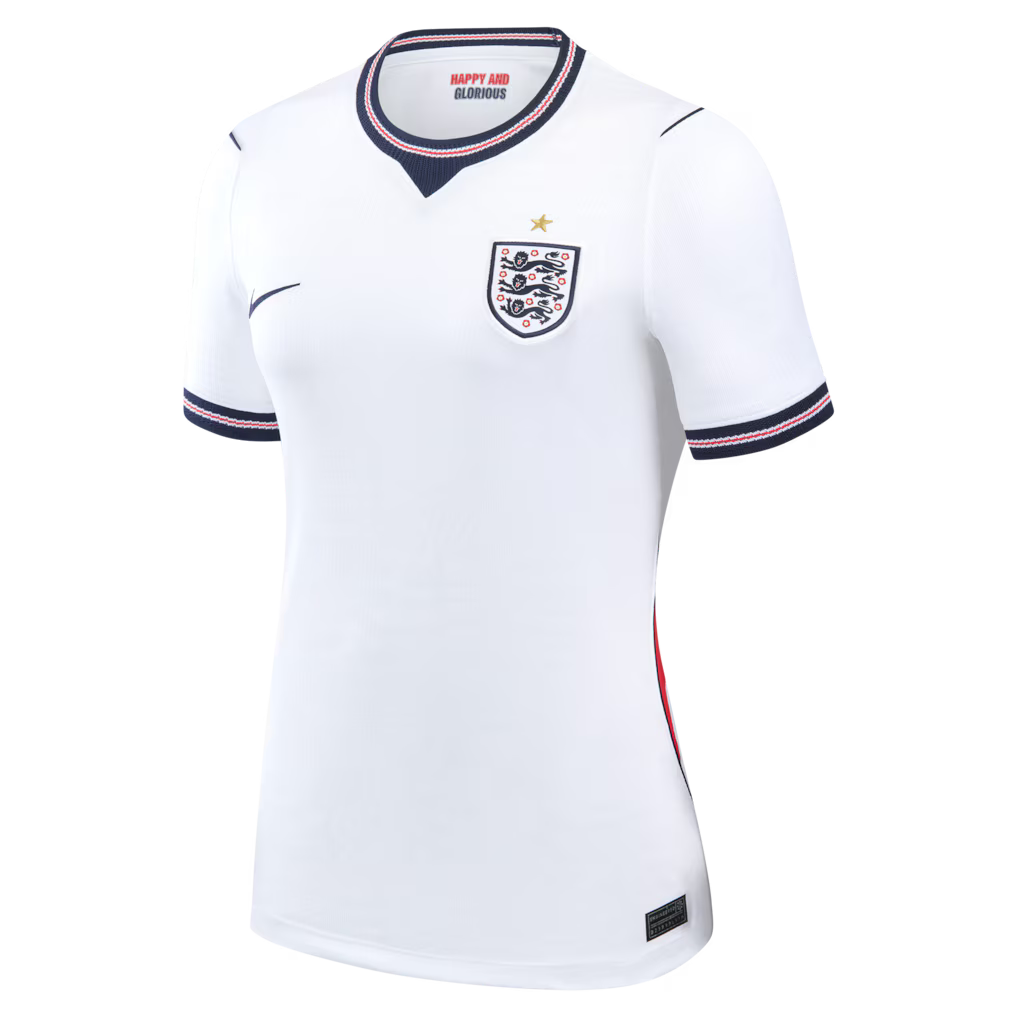 Jersey Seleção Inglaterra 2026 Torcedora Feminina - Branca