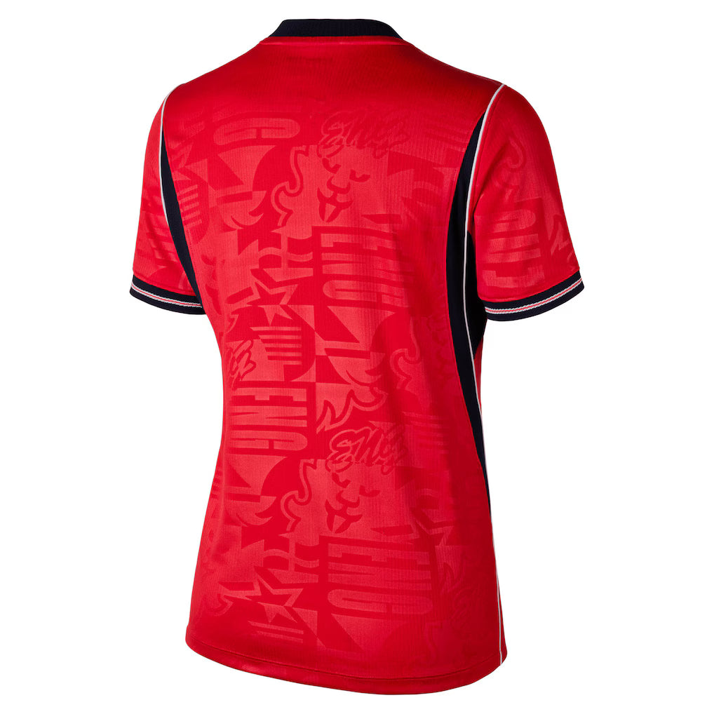 Jersey Seleção Inglaterra 2026 Torcedora Feminina - Vermelha