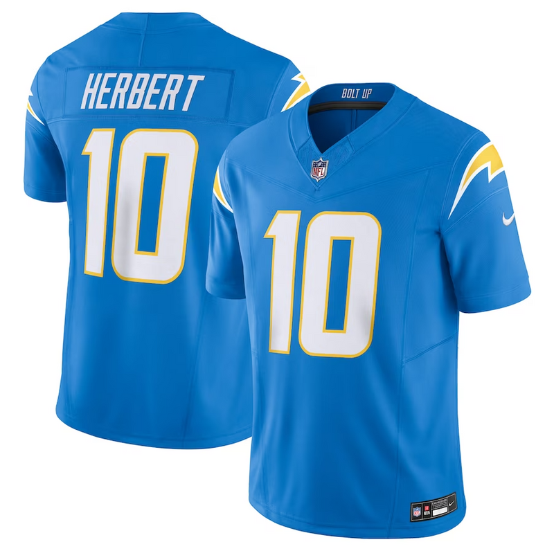 Jersey Los Angeles Chargers Vapor F.U.S.E. Limited Azul Bebê