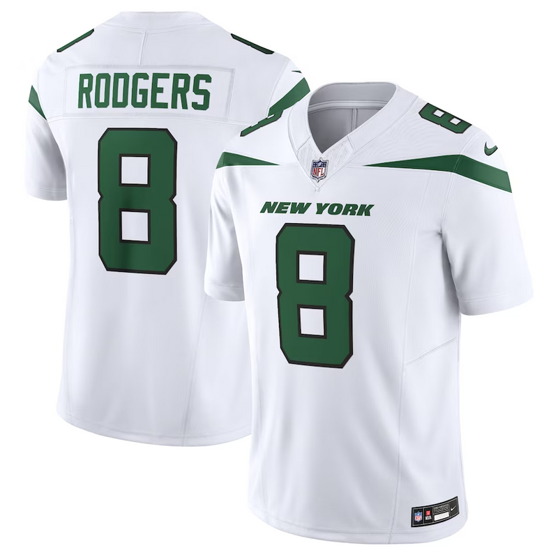 Jersey New York Jets Vapor F.U.S.E. Limited Branca Destaque