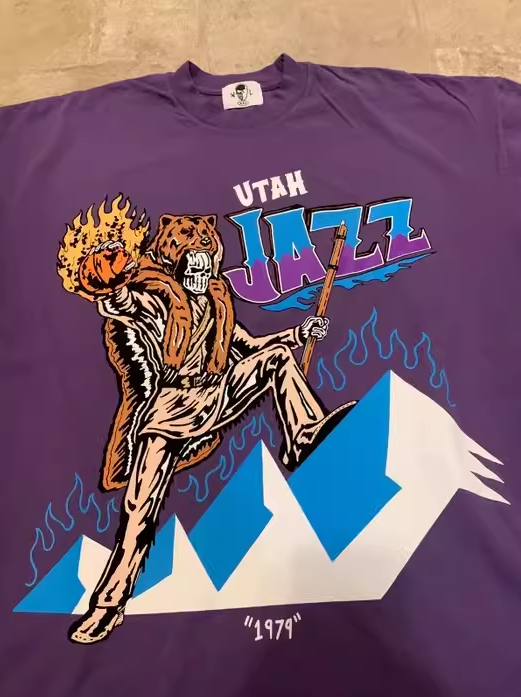 Warren Lotas NBA - Camiseta Utah Jazz "1971"