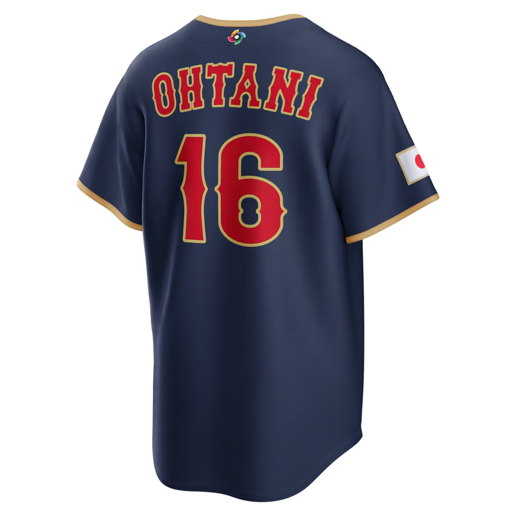 Jersey Beisebol Japão WBC 2026 Azul
