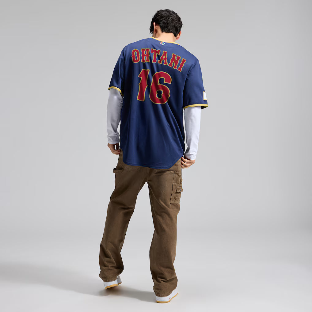 Jersey Beisebol Japão WBC 2026 Azul