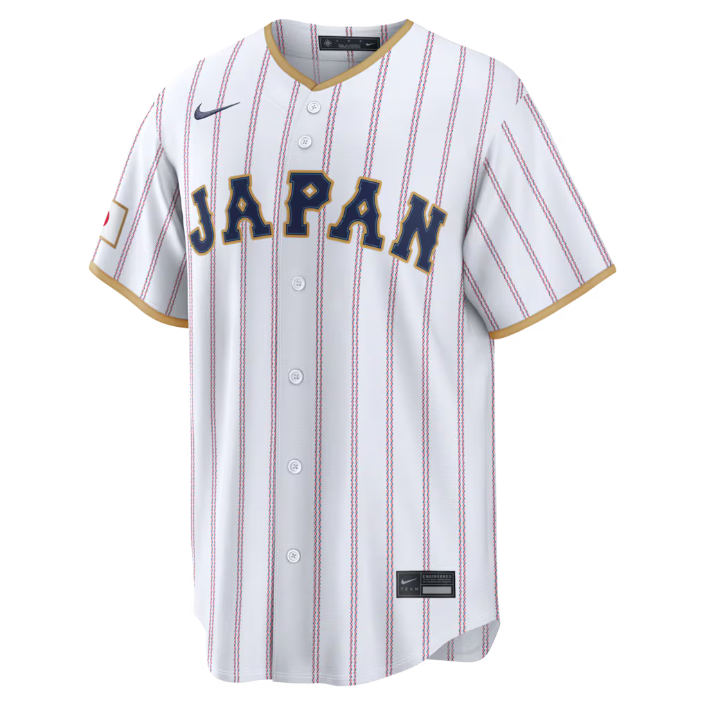 Jersey Beisebol Japão WBC 2026 Branca