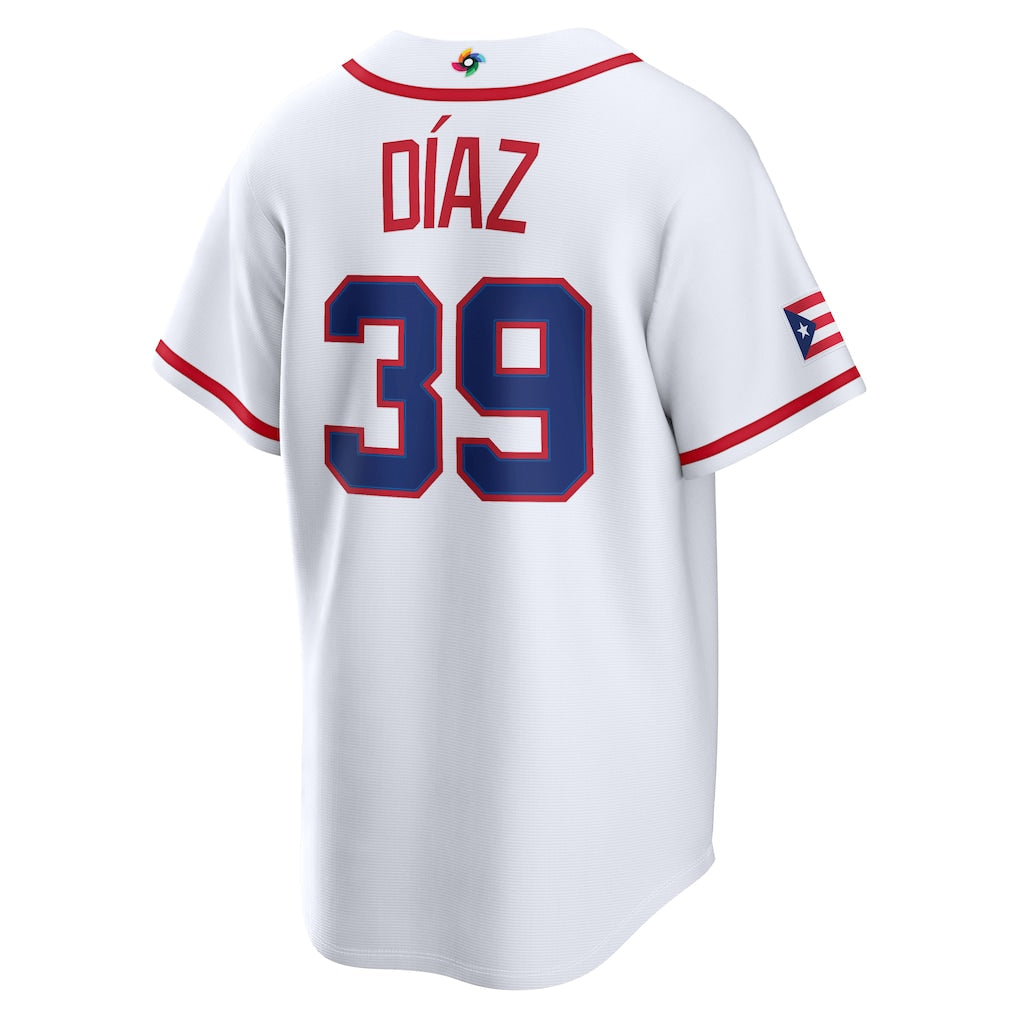 Jersey Beisebol Porto Rico WBC 2026 Branca